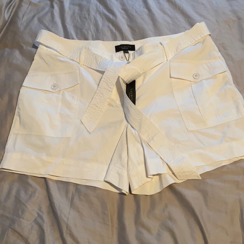 Talbots White Shorts
